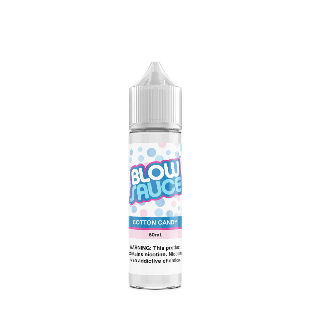 BlowSauce Cotton Candy E-Juice by DripFire - 60mL (Freebase)
