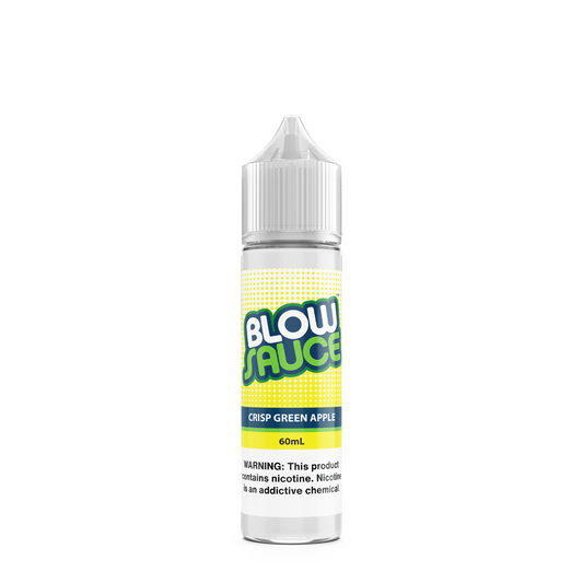BlowSauce Green Apple Candy E-Juice by DripFire - 60mL (Freebase)