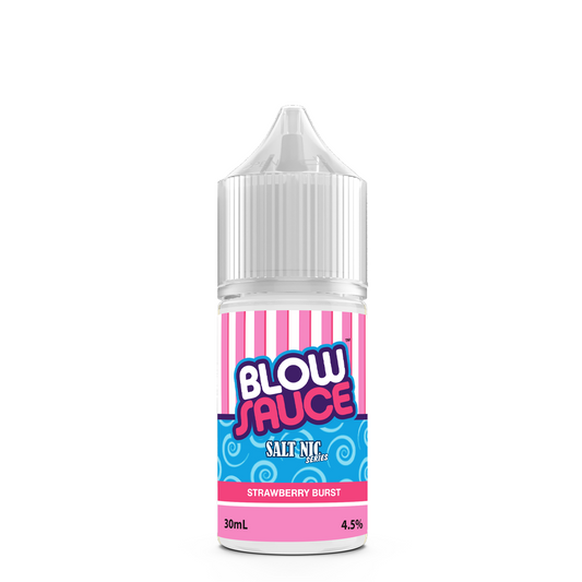 BlowSauce Strawberry Taffy E-Juice by DripFire - 30mL - SALT NIC