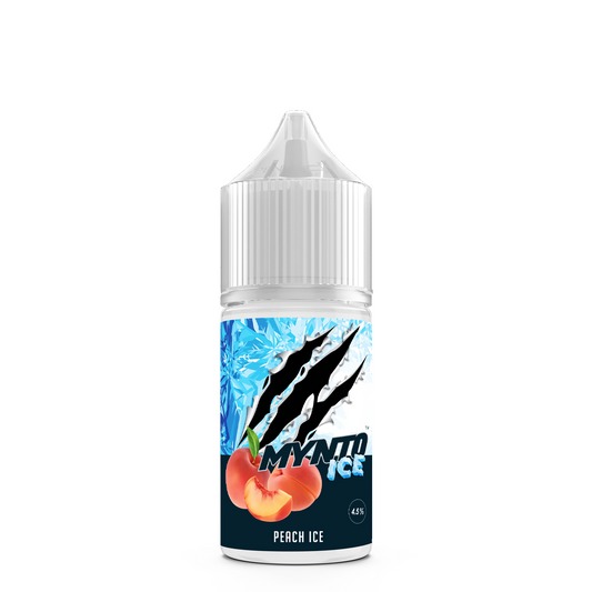 Mynto Ice Peach E-Juice by DripFire - 30mL - SALT NIC