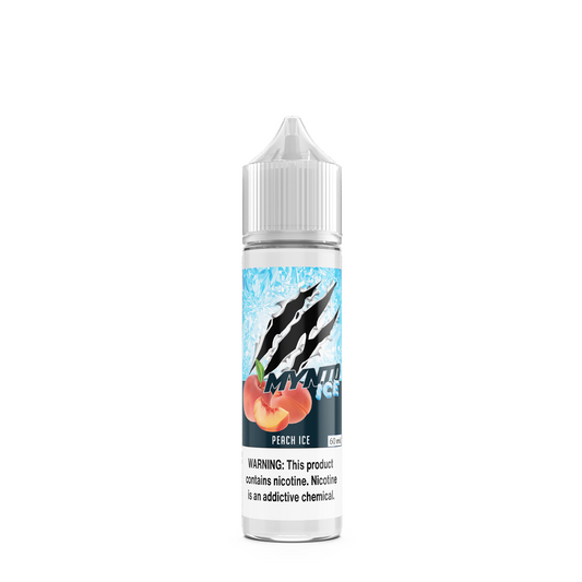 Mynto Ice Peach E-Juice by DripFire - 60mL (Freebase)