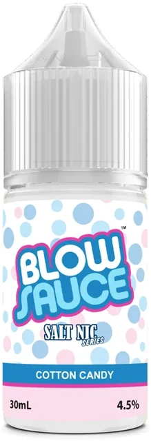 BlowSauce Cotton Candy 30mL salt nic e-liquid