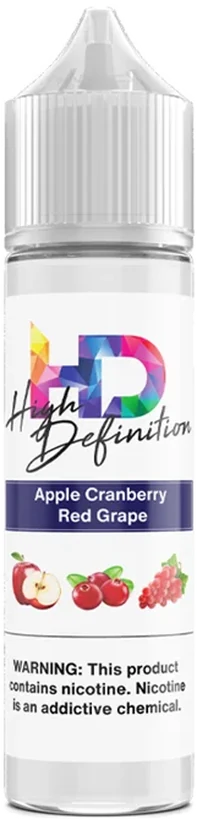 High Definition Apple Cranberry Grape