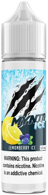 Mynto Ice LemonBerry 60mL freebase e-liquid