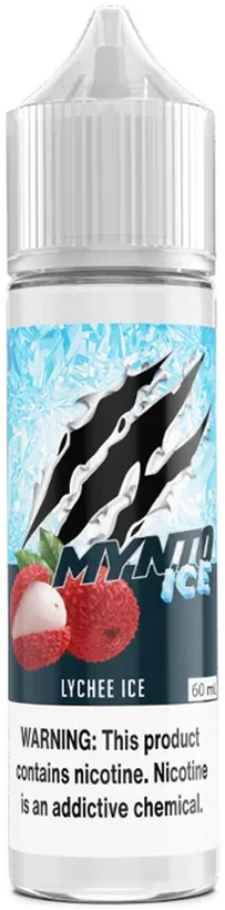 Mynto Ice Lychee 60mL freebase e-liquid