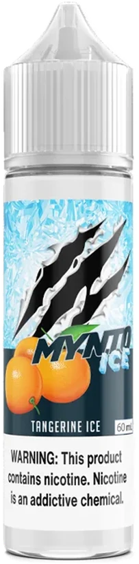 Mynto Ice Tangerine 60mL freebase e-liquid