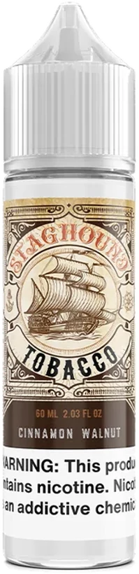 StagHound Cinnamon Walnut 60mL freebase e-liquid