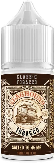 StagHound Classic Tobacco 30mL salt nic e-liquid