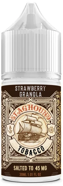 StagHound Strawberry Granola 30mL salt nic e-liquid