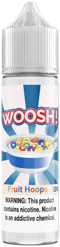 Woosh Fruit Hoops 60mL freebase e-liquid