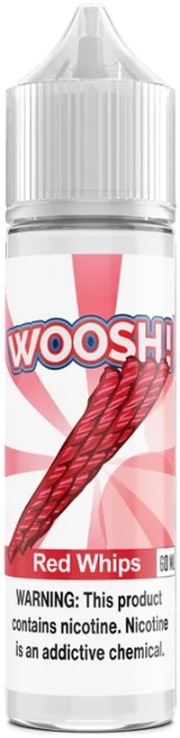 Woosh Red Licorice 60mL freebase e-liquid