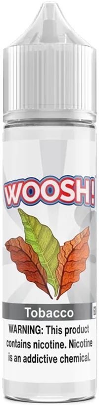 Woosh Tobacco 60mL freebase e-liquid